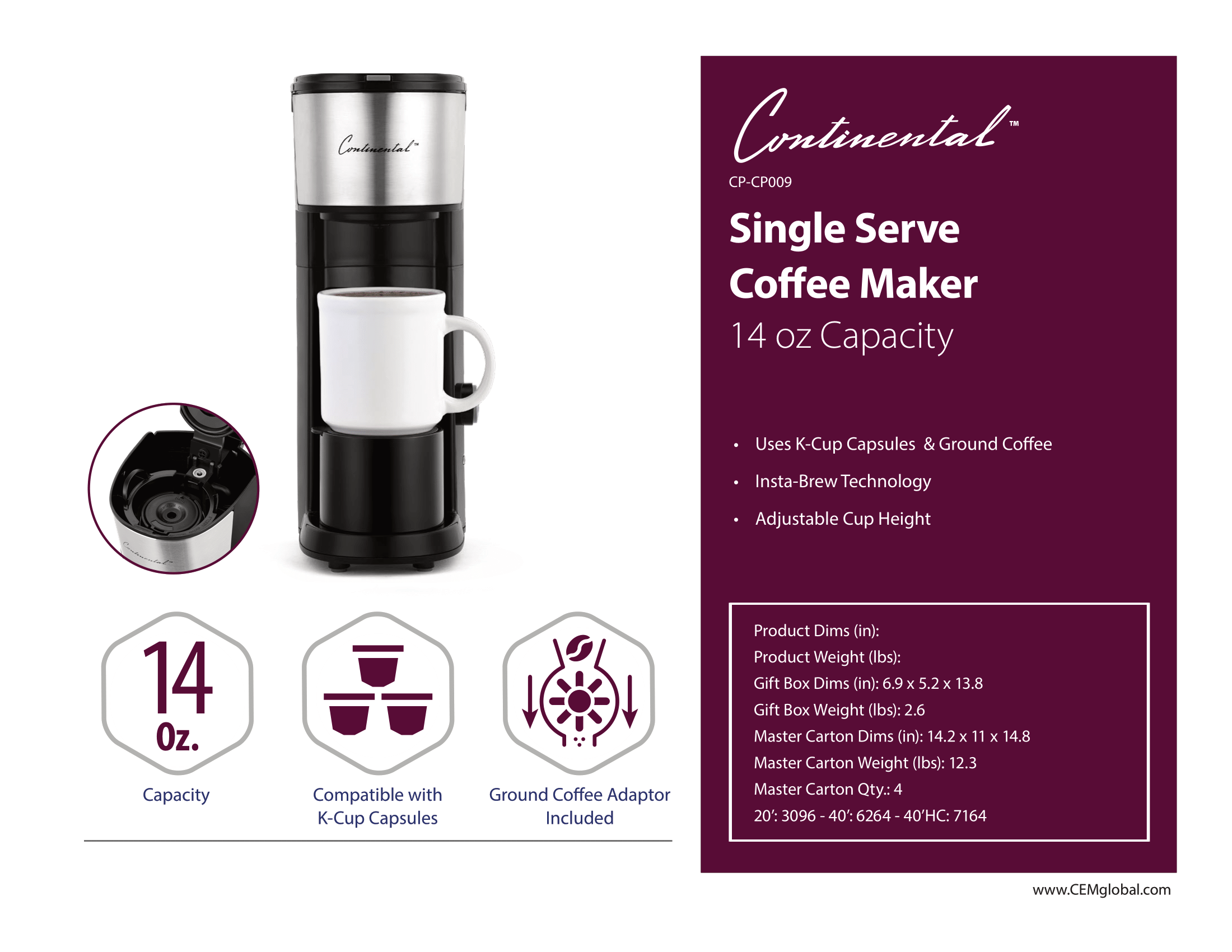 Single Serve Coffeemaker